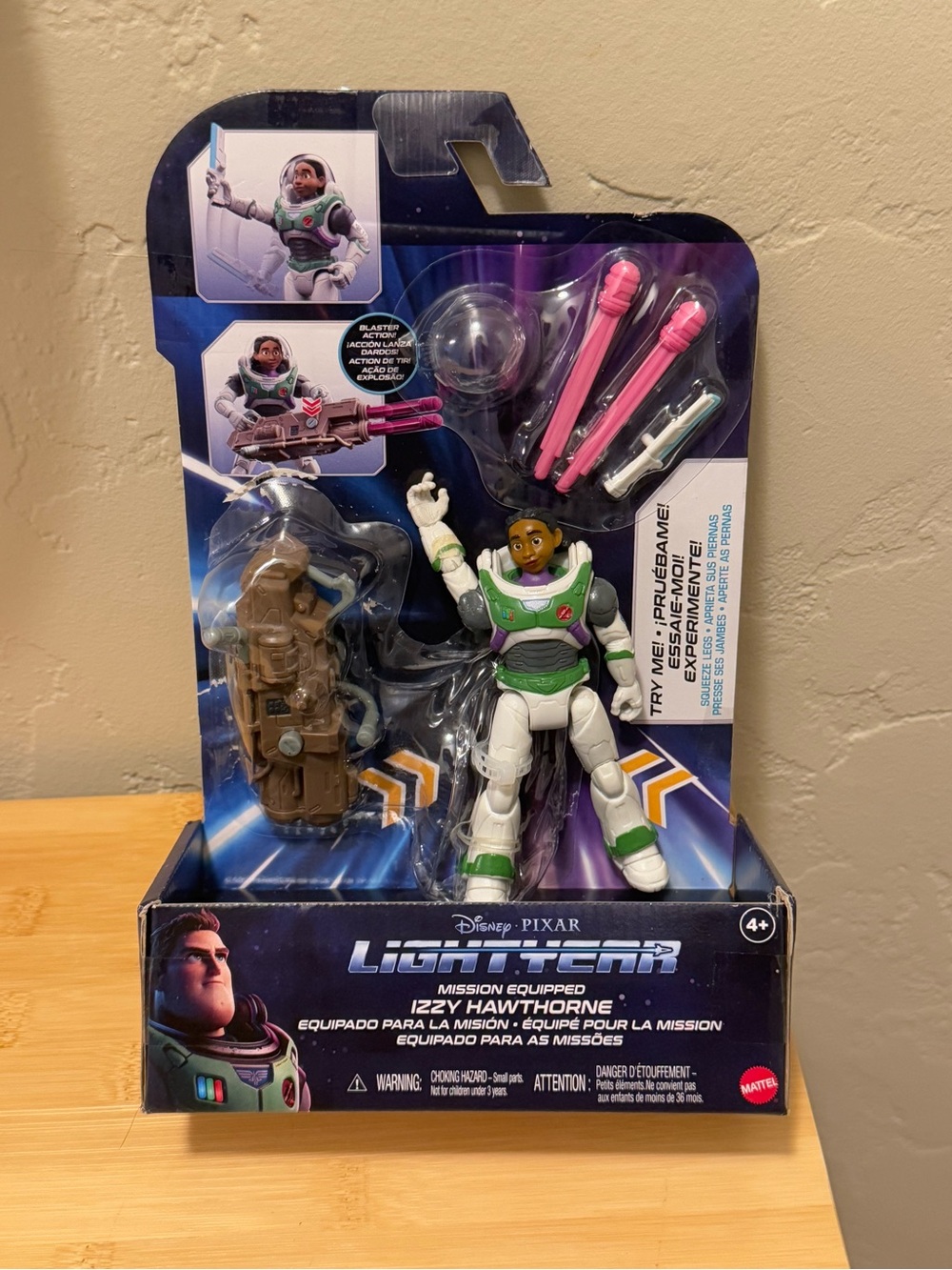 Disney Pixar Lightyear Mission Equipped Izzy Hawthorne Action Figure